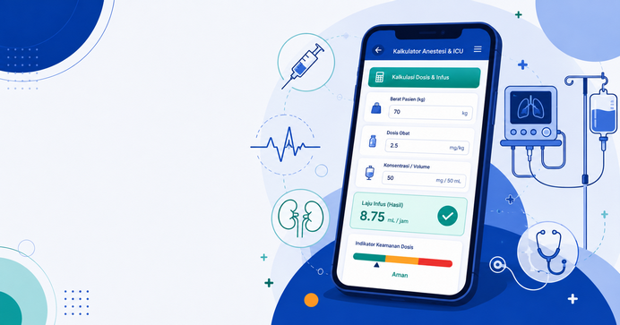 Aplikasi Kalkulator Anestesi untuk Dokter: Panduan Lengkap AnestICU Pro